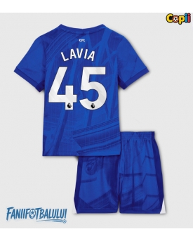 Chelsea Romeo Lavia #45 Echipament de Fotbal Replică 2025-26 Copii Acasa (+ Șorturi)